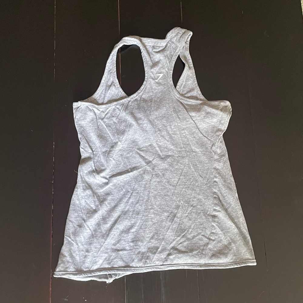 Gymshark Gray Racerback Tank - Picture 4 of 4